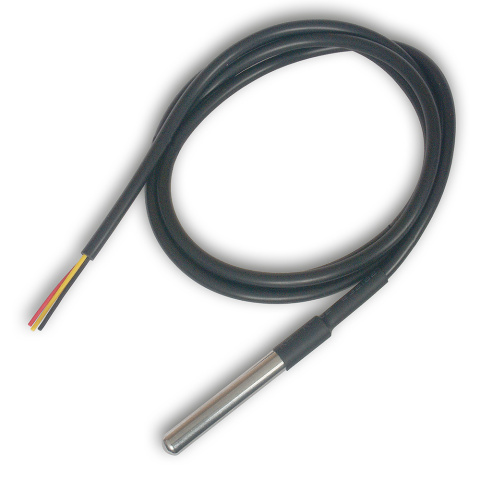 Waterproof temperature sensor DS18B20 1m Waterproof temperature sensor DS18B20 1m