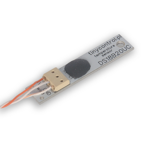 DS18B20UC temperature sensor - twisted pair connector DS18B20UC temperature sensor - twisted pair connector
