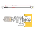 Czujnik temperatury i wilgotności ASAIR® AM2301B 0,25 metra