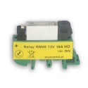 Płytka z przekaźnikiem 16A RM85 z uchwytem na szynę DIN