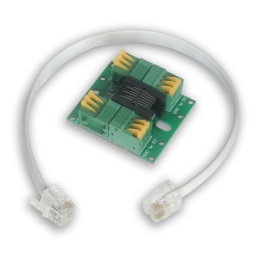 Rozdzielacz 4x 1-Wire DS18B20 zaciski sprężynowe