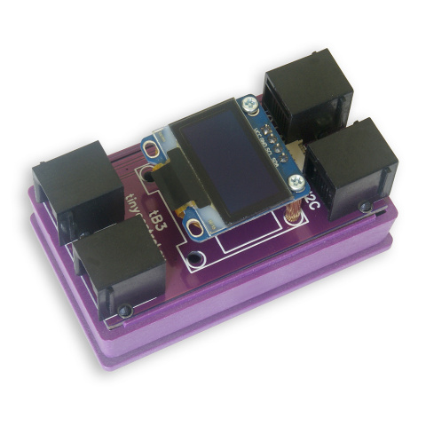 tB3 - płytka rozszerzeń: 1wire, I2C, OLED do LAN Kontrolera v3.5 tB3 - płytka rozszerzeń: 1wire, I2C, OLED do LAN Kontrolera v3.5