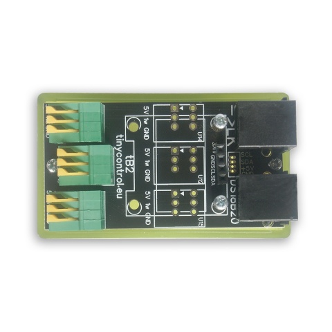 tB2 - płytka rozszerzeń: 1-Wire, I2C, OLED do Lan Kontrolera v3.5 tB2 - płytka rozszerzeń: 1-Wire, I2C, OLED do Lan Kontrolera v3.5