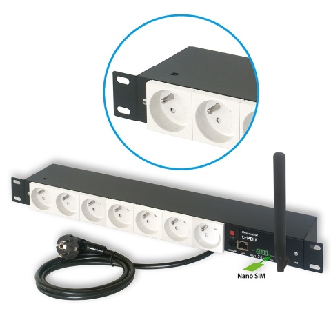 tcPDU LTE typ gniazdka F