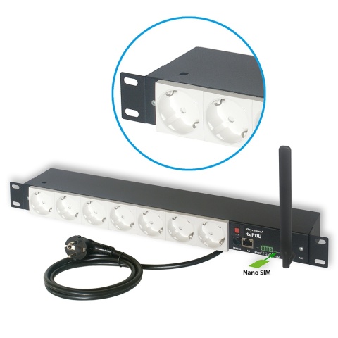 tcPDU LTE typ gniazdek F